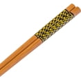 thumbnail image 4 of Silver Buffalo Microwave Safe Bowl with Chopsticks and Spoon, Ceramic Yellow, 20 oz, 4 of 11