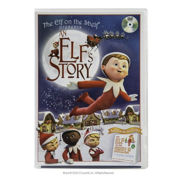 Livre de Noël An Elf’s Story DVD de The Elf on the Shelf - En anglais seulement