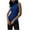 Blue-02, variant on HADST Women's Summer Sleeveless Knit Tank Tops - High Neck, Fashion Solid Color, Slim Fit for Trendy Looks