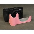thumbnail image 3 of GadgetCom Camera Half Case Compatible with Canon PowerShot V1 , Anti-Slip PU Leather Shell Protective Cover, 3 of 5