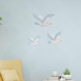 thumbnail image 3 of 3Pcs Mediterranean Style Creative Seagulls Birds Seabirds Marine Wall Hanging Decoration, 3 of 3