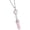 E, variant on Crystal Necklace for Women Hexagonal Crystal Stone Necklace Irregular Natural Wrapped Wire Chakra Rainbow Gemstone Pendant Jewelry Chains Valentine'S Day Gift