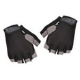 thumbnail image 1 of Guantes de medio perfecl para ejercicio libre de Múltiple Antideslizante Negro S, 1 of 8