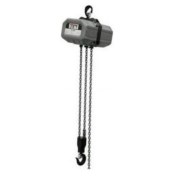 Jet 1Ss-3C-10 1 Ton Electric Chain Hoist 10 Ft. Lift 3 Phase 230/460V Prewired 460V