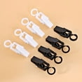 thumbnail image 4 of 10Pcs Plastic Rotatable Hanging Towel Clips Strong Small Curtain Clip for Boot, 4 of 11