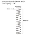 thumbnail image 3 of Unique Bargains 8mmx0.8mmx40mm 304 Stainless Steel Compression Spring 11.8N Load Capacity, 30pcs, 3 of 5
