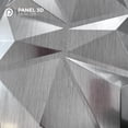 thumbnail image 2 of Panel Decorativo 3d Para Pared / 10pz 2.5m2 / Texturas S050 PLATINO, 2 of 4