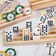 thumbnail image 3 of Domino Racks for Mexican Train Wooden Domino Rack for Daily Use 3Pcs, 3 of 4