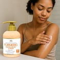 thumbnail image 6 of OKAY Turmeric Hand & Body Lotion 12 oz – Hydrating Moisturizer for Soft, Smooth & Radiant-Looking Skin – Lightweight Daily Lotion for All Skin Types, 6 of 8