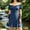 Navy, variant on LEKWK Renaissance Dress Women Off Shoulder Lace Up Corset Waist Mini Dresses Short Bubble Sleeve A-Line Party Gothic Medieval Dress
