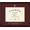Maroon, variant on North Carolina Central University School of Law Diploma Frame, Document Size 14" x 11"