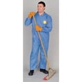 thumbnail image 4 of 10 Coverall. Collar. Elastic Wrists and Ankles. Elastic Waist. Blue. 2X, 4 of 4