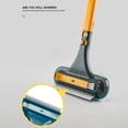 thumbnail image 2 of Window Mesh Screen Scraper Double Sided Window Screen Wiper And Scrapper Multifunctional Window Squeegee Household Cleaning Tool With Handle Yellow Green ANGGREK Otros, 2 of 5
