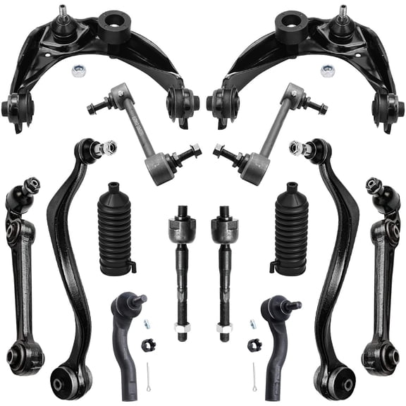 Detroit Axle Front Suspension Kit for 2.5L/3.0L 2010-2012 Ford Fusion, Mercury Milan, Lincoln MKZ
