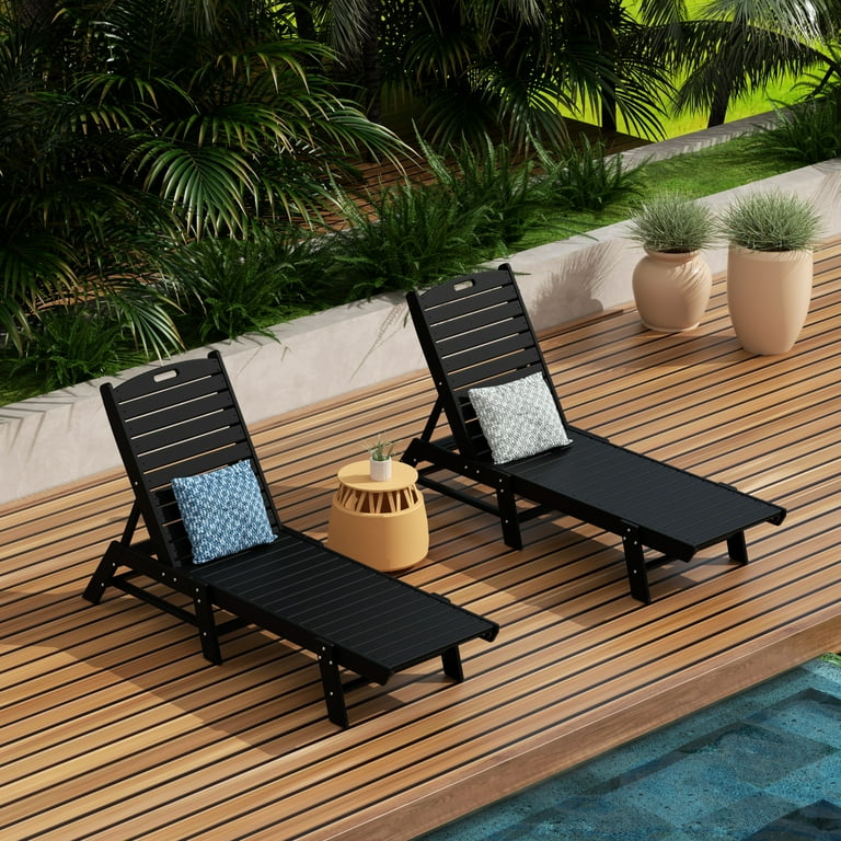 WestinTrends Malibu 3pc Patio Lounge Set, Pool Furniture