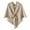 Z01-Beige, variant on BYHONG Black Scarf for Women Women Fashion Solid Hollow Out Leather Buckle Big Triangle Cape Cloak Warm Decorative Scarf Split Big Triangle Scarf Scarf with Sleeves for Women One Size