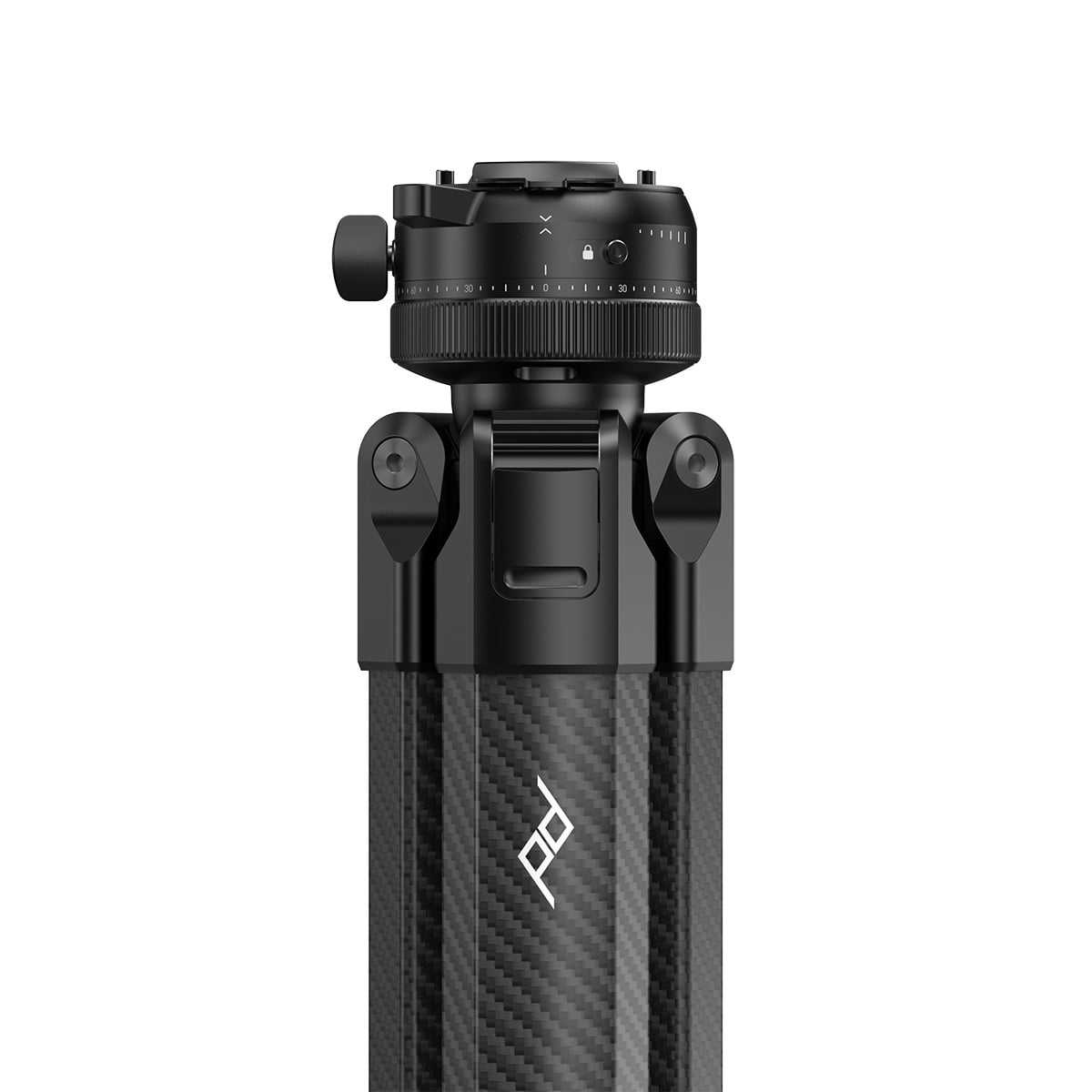 Peak Design 4-Section Aluminum Pro Lite Tripod with Ball Head, Black