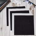 thumbnail image 3 of 8 Sheets 2 colors Square Velvet Glasses Cleaning Cloth Premium Cloth for Glasses Lens Screens Black and White 200x200x0.4mm 4 Sheets/color, 3 of 6