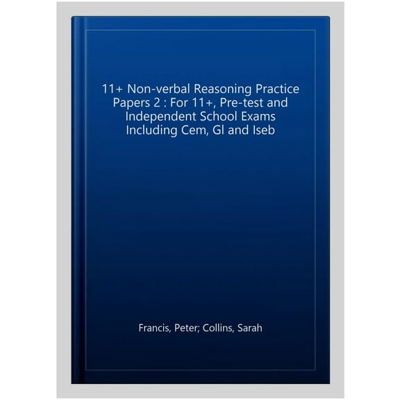 11 Non-verbal Reasoning Practice Papers 2