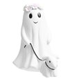thumbnail image 1 of Estatua de perro fantasma paseando, figura de perro fantasma espeluznante de Halloween, estatuas de perro fantasma de Halloween, fantasma paseando a su perro fantasma, decoración de fantasmas de, 1 of 4