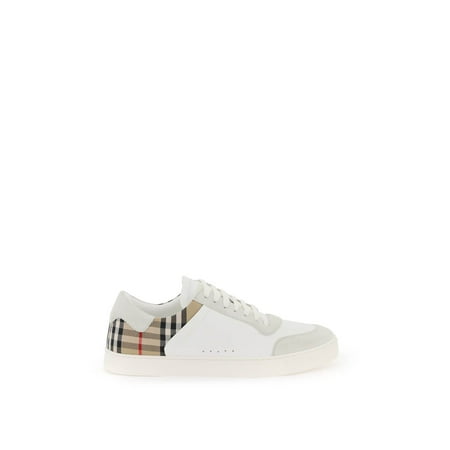 

Burberry Check Leather Sneakers Men