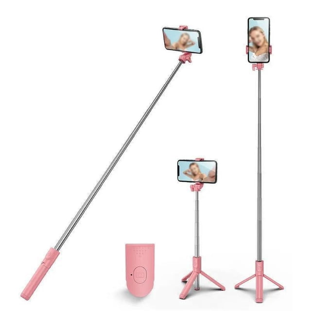 Tríodo selfie versátil con clip para teléfono para la cámara Teléfono - Compatible