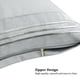 thumbnail image 3 of Suave Transpirable Funda Almohadas con Bordado para Adultos, 3 of 6