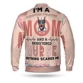 thumbnail image 2 of I'm a Doberman Pinscher Mom and a Registered Nurse Nothing Scares Me All Over Print 3D Baseball Jacket Doberman Dog Lover Gifts Bomber Jacket Softball - 00002, 2 of 6