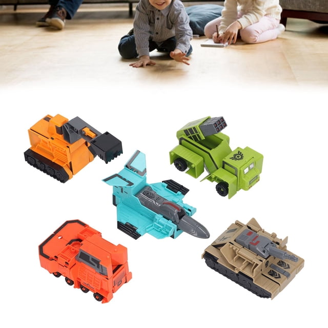 Juguetes De Robot Numérico, Robots De Números De Aprendizaje Digital Transformadores, Juguetes Matemáticos, Modelo De Coche De Plástico Reutilizable Práctico Para Niños