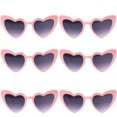 thumbnail image 1 of Gafas de sol con forma de corazón para mujer, gafas de sol Retro de ojo de gato, decoración de compromiso de boda, compras, viajes, accesorios de fiesta, 1 of 4