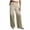 X-Khaki, variant on Women's Wide Leg Sweatpants with Pockets Polka Dot Baggy Side Drawstring Athletic Lounge Pants