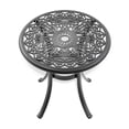 thumbnail image 2 of Round Aluminum Table with Traditional Casting | Great for Complete Patio Sets | Get a Rust-Resistant and Weatherproof Outdoor Table, 2 of 2