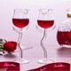 thumbnail image 4 of 1pc Creative Rose Flower Wine Glasses Party Dinner Festival Red Wine Glasses, 4 of 4