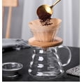 thumbnail image 3 of COFISUKI - Cafetera para verter – 20 onzas /600 ml con gotero de café de vidrio, elegante y elegante, 3 of 8