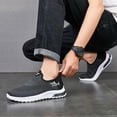 thumbnail image 2 of YUDAI Men's Slip-On Walking Shoes – Non-Slip, Breathable Mesh Sneakers for Gym, Workout & Everyday Wear, 2 of 5