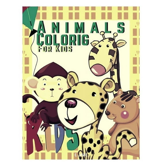 animals colorig for kids: Great Gift for Boys & Girls, Ages 4-8 (Paperback)