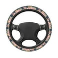 thumbnail image 3 of Fotbe Vintage Floral Steering Wheel Cover Universal 15 in Car Accessories for Men Women,Steering Wheel Protector Comfortable Protective Case for SUV Sedan Decor, 3 of 8