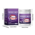 thumbnail image 2 of Purple Toothpaste Tablets For Teeth Color Correction 30pcs Grapes Mint Flavor, 2 of 8