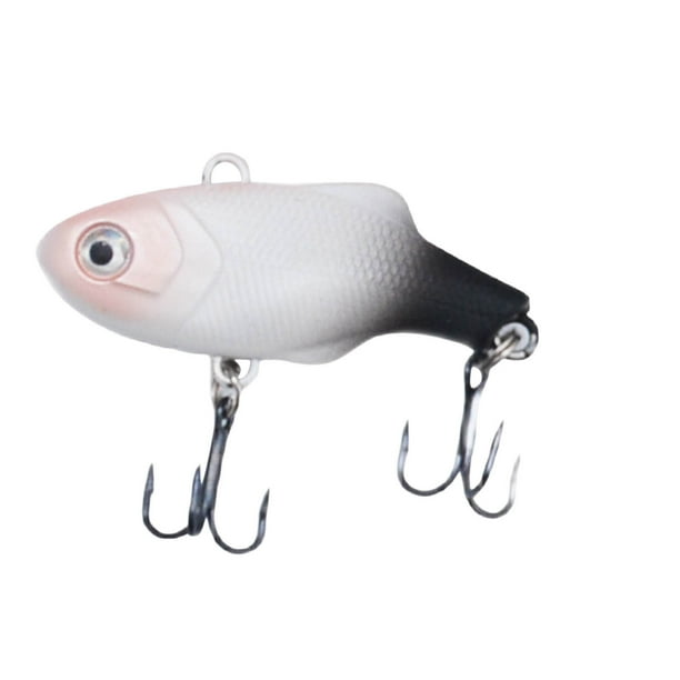 Lipless Crankbait - Unique Flat Back Diseño mejorado de vibración y sonido Thud