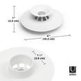 thumbnail image 3 of Umbra Flex Drain Stop - Hair Catcher, 3 of 15