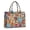 Pioneer Flower Floral Print Pattern, variant on Pioneer Flower Floral Print Pattern Tote Bag, Travel Tote Purse with Interior Pockets & Top Handle, Smooth Zipper Gifts for Women Men,15.7 X 5.1 X 13 Inches
