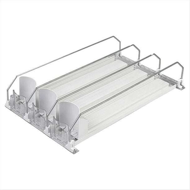 Dispensador de Bebidas para Refrigerador, Organizador de Bebidas Autopropulsado, Dispensador de y Latas