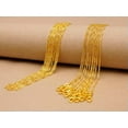 thumbnail image 4 of 5PCS 16-30inch 18KGF Gold Water Wave Chain Necklace Accessorie Jewelry Necklace, 4 of 4