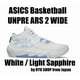 thumbnail image 1 of ASICS Basketball Shoes UNPRE ARS 2 WIDE 1063A069.101 White / Light Sapphire, 1 of 6