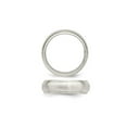 thumbnail image 4 of Ladies or Mens 6mm Satin Finish Wedding Band Ring in Sterling Silver, 4 of 5