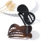 thumbnail image 2 of Hair Claw Clips Black Large Hair Clips Hair Accessories For Women And Girls (2pcs, Black+amber), 2 of 5