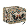 thumbnail image 6 of TSOVTHRID Boho Rooster Chicken Flower Print 4 Slice Toaster Covers Dust-proof Kitchen Small Appliance Covers Anti-scratch Toaster Oven Protector, 6 of 8