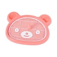 thumbnail image 2 of GROWTH TANK Puppy Potty Tray with Removable Post Dogs Training Toilet for Rabbit Hamster Pink, 2 of 9