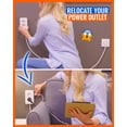 thumbnail image 1 of PlugStrip - Plug Outlet Extender (White), 1 of 2