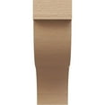 thumbnail image 2 of 5"W x 10"D x 15"H Classic Garner Rough Cedar Woodgrain TimberThane Corbel, Primed Tan, 2 of 6